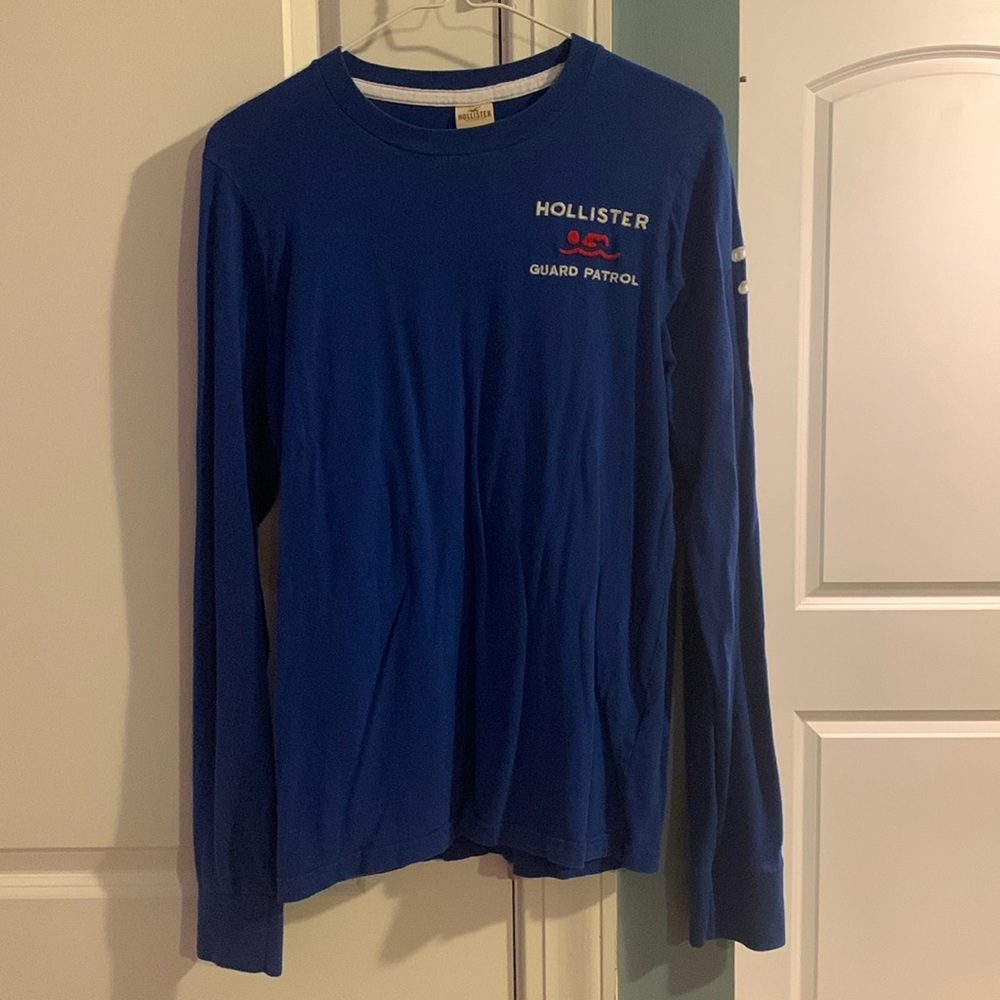 Large Hollister Long-sleeve Shirt.